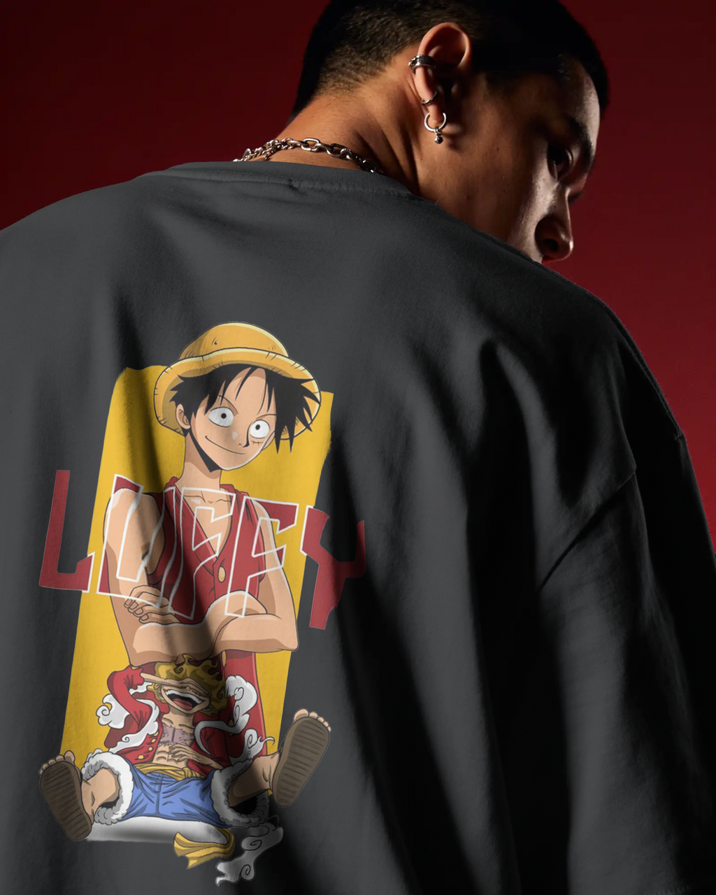One Piece Luffy Oversized T-Shirt